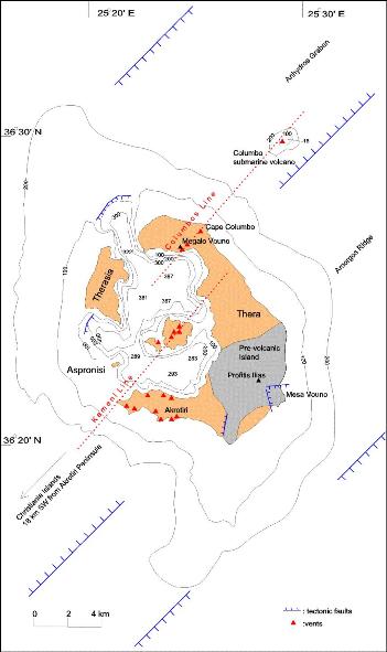 Caldera Structural Setting